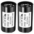 thumbnail image 1 of Uxcell Motor Start Capacitor 324-389uF/Mfd 250V 50/60Hz CD60 Run Capacitor 2 Pack, 1 of 5