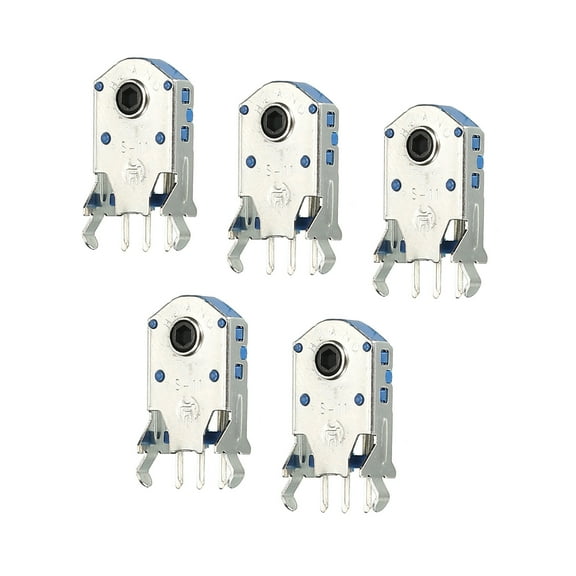 Uxcell Mouse Wheel Encoder 11mm 300W Time Accurate Decoder Rotary Mouse Scroll Wheel Encoder 5 Pcs