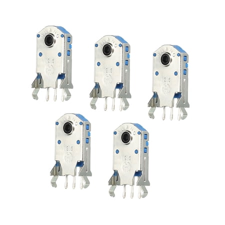 Uxcell Mouse Wheel Encoder 12.6mm 300W Time Accurate Decoder Rotary Mouse Scroll Wheel Encoder 5 Pcs