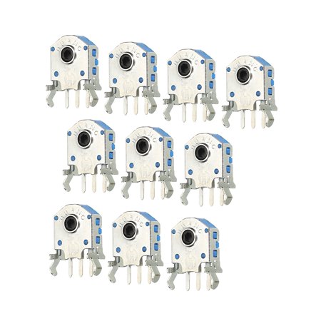 Uxcell Mouse Wheel Encoder 7mm 300W Time Accurate Decoder Rotary Mouse Scroll Wheel Encoder 15 Pcs