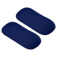 thumbnail image 1 of Uxcell Mouse Wrist Rest Mouse Wrist Support Ergonomic Mouse Pad Cushion Comfortable Memory Foam, Blue 2 Pack, 1 of 5