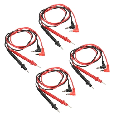 Miniduino 3-Pair Multimeter Test Probe Leads – With Banana Plug Connectors, 1000V Rating