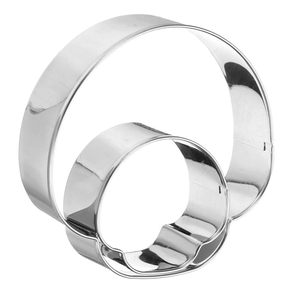 Uxcell Mushroom Cookie Cutter Set Assorted Sizes Stainless Steel Polish