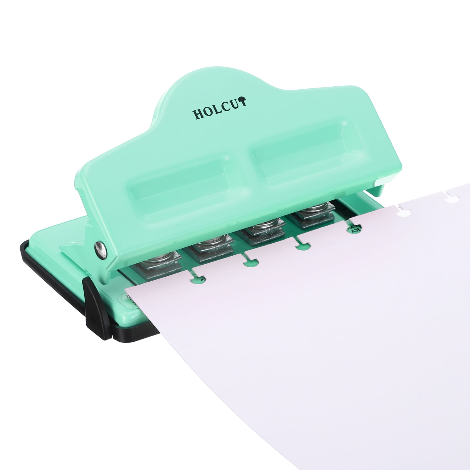 Uxcell 1/4 2 Hole Paper Punch Metal Hole Puncher 8 Sheet Punch