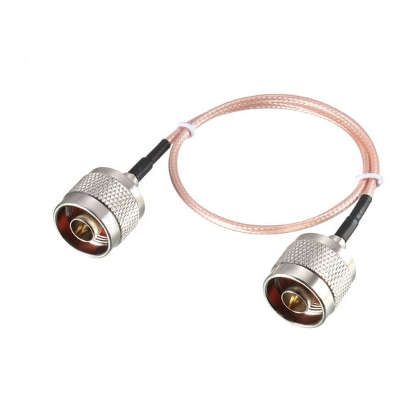 Uxcell N Male to N Male Ultra Low Loss RG316 Coax Cable 0.3Meter/ 1Ft