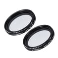 thumbnail image 1 of Uxcell ND2-400 Lens Filter Variable Neutral Density Lens Filter 40.5mm Circular ND Filter Grayscale Filter 2 Pcs, 1 of 8