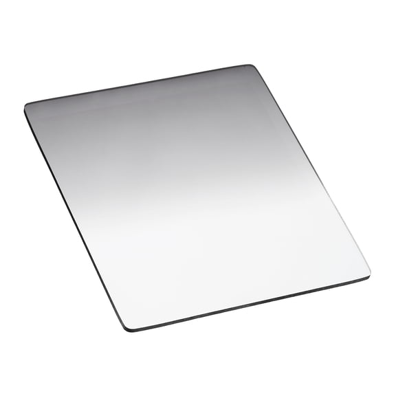Uxcell ND4 Reverse GND Filter (84 x 95 mm) - Square High Transmittance Graduated Neutral Density Lens Filter for Long Exposure and Landscape Photography, Gray