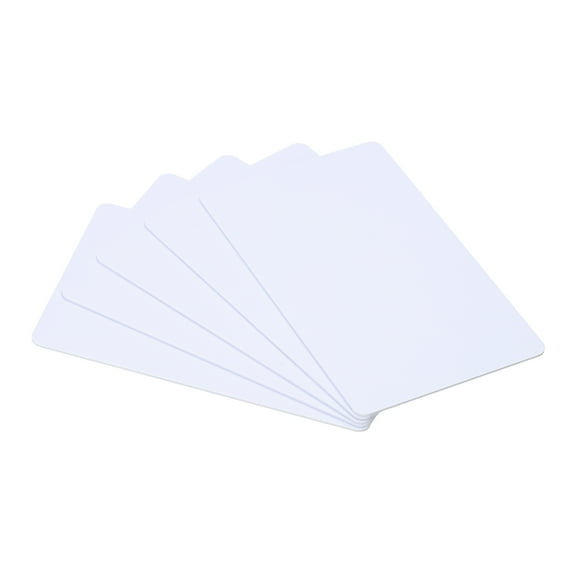 Uxcell NFC Cards NTAG213 144 Bytes 3"x2" Blank Card Tag White 10 Pack