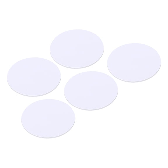 Uxcell NFC Sticker NFC216 Tag Sticker 888 Bytes Memory Blank Round NFC Tags White 5 Pack