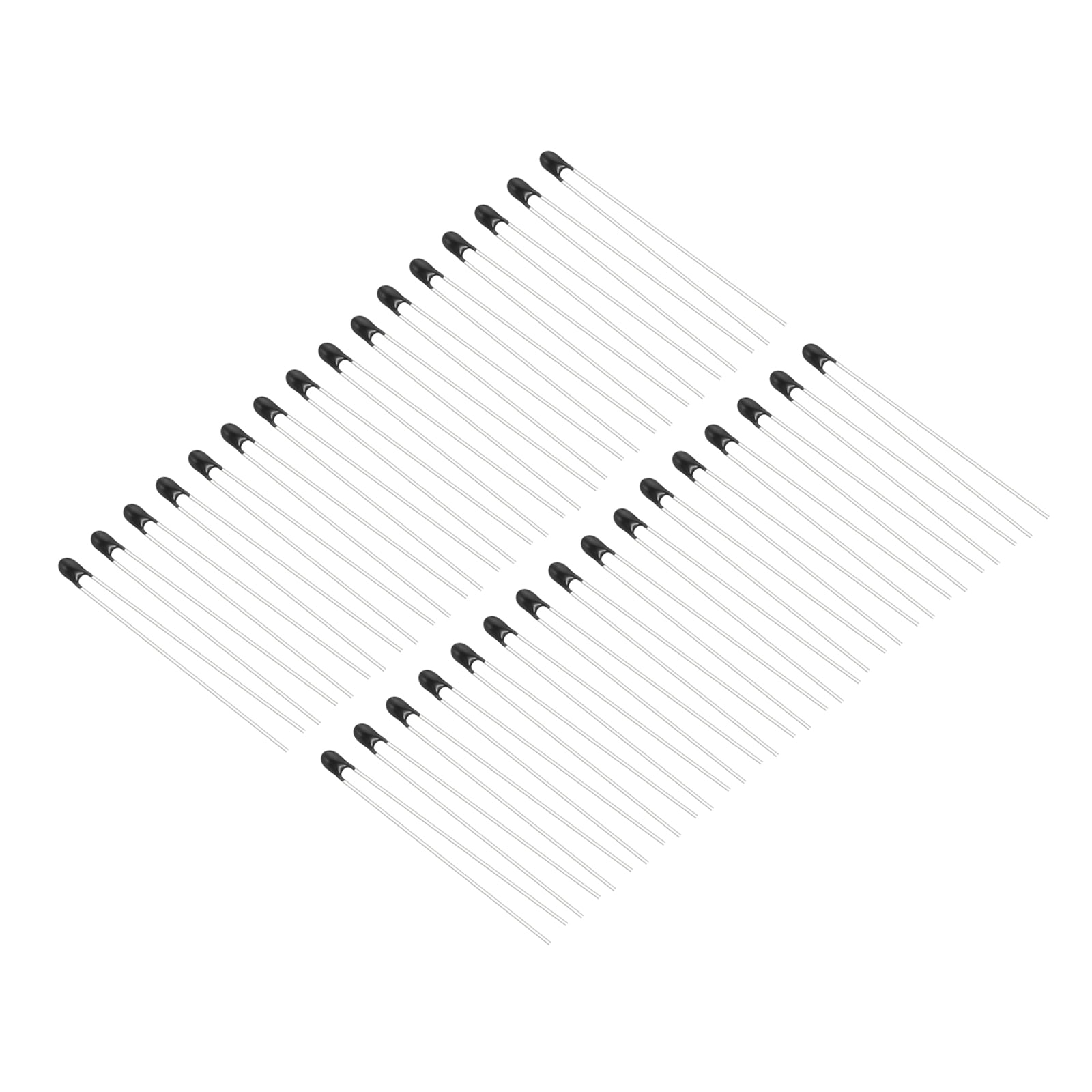 Uxcell NTC Thermistors Resistors, 24Pcs 100K Ohm MF52A-104 1% Accuracy ...