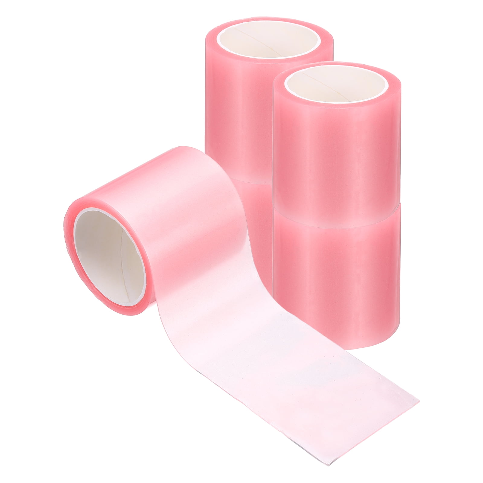 Uxcell Nano Tape 1 x 118 Inch, 5 Pcs Double Sided Nano Bubble Tape, Adhesive DIY Arts Crafts Ball Maker, Pink