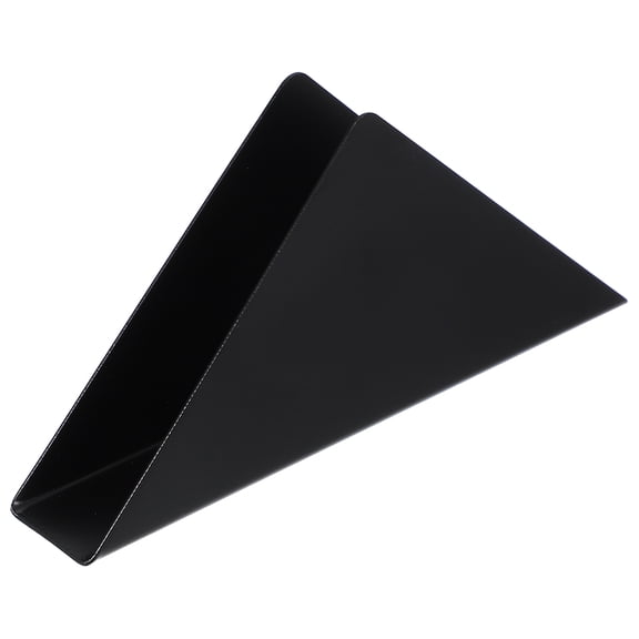 Uxcell Napkin Holder, Stainless Steel Napkin Dispenser Triangle Tissue Paper Dispenser Free Standing for Kitchen, Restaurant, Coffee Shop, Dining Room, Table Decor, Black