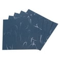 thumbnail image 1 of Uxcell Natural Fiber Mulberry Paper Sheets Tissue Washi Paper Design for DIY Craft Origami Card Making Dark Blue 6x6 Inch, 1 of 7