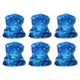 thumbnail image 1 of Uxcell Neck Gaiter, 6 Pack Breathable Cooling Face Cover Scarf for Cycling Running, Camo Blue, 1 of 6