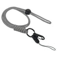 thumbnail image 1 of Uxcell Neck Lanyard with Hook Badge Lanyards Adjustable Long Strap Holder Keychain Grey, 1 of 7