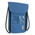 thumbnail image 1 of Uxcell Neck Wallet Travel Pouch, Passport Holder RFID Blocking Neck Pouch, Dark Blue, 1 of 6