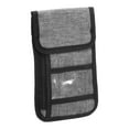 thumbnail image 1 of Uxcell Neck Wallet Travel Pouch, RFID Blocking Waterproof Travel Organizer Pouch, Gray, 1 of 6