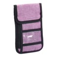 thumbnail image 1 of Uxcell Neck Wallet Travel Pouch, RFID Blocking Waterproof Travel Organizer Pouch, Violet, 1 of 6