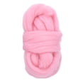 thumbnail image 1 of Uxcell Needle Felting Wool, 1.76oz Natural Fibre Wool Roving Yarn Wool Felting Supplies for DIY, Light Pink, 1 of 6
