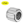 thumbnail image 1 of Uxcell Needle Roller Bearings One Way Bearing 8mm Bore 0.55''x0.47'' Width 2pcs, 1 of 5
