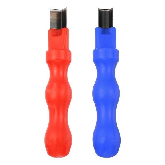 Uxcell Neon Light Cutter, 2 Pack Cutting Tool Contains 1 Straight and 1 Curved  for Neon Flexible Light
