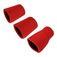 thumbnail image 1 of Uxcell Neoprene Insulated Reusable Coffee Tea Cup Sleeves Red 3in 1 set, 1 of 7