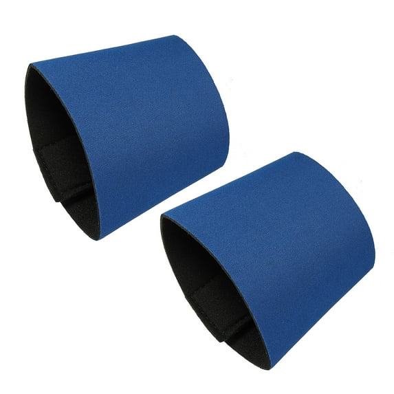 Uxcell Neoprene Insulated Reusable Coffee Tea Cups Sleeve Blue Pack of 2