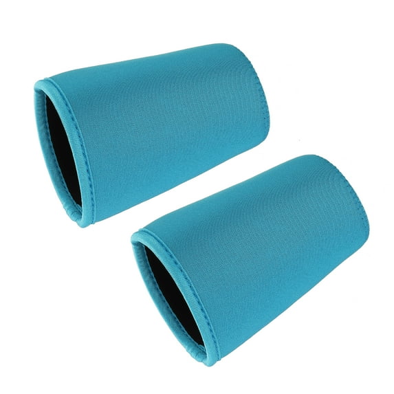Uxcell Neoprene Insulated Reusable Coffee and Tea Cup Sleeve Blue Pack of 2