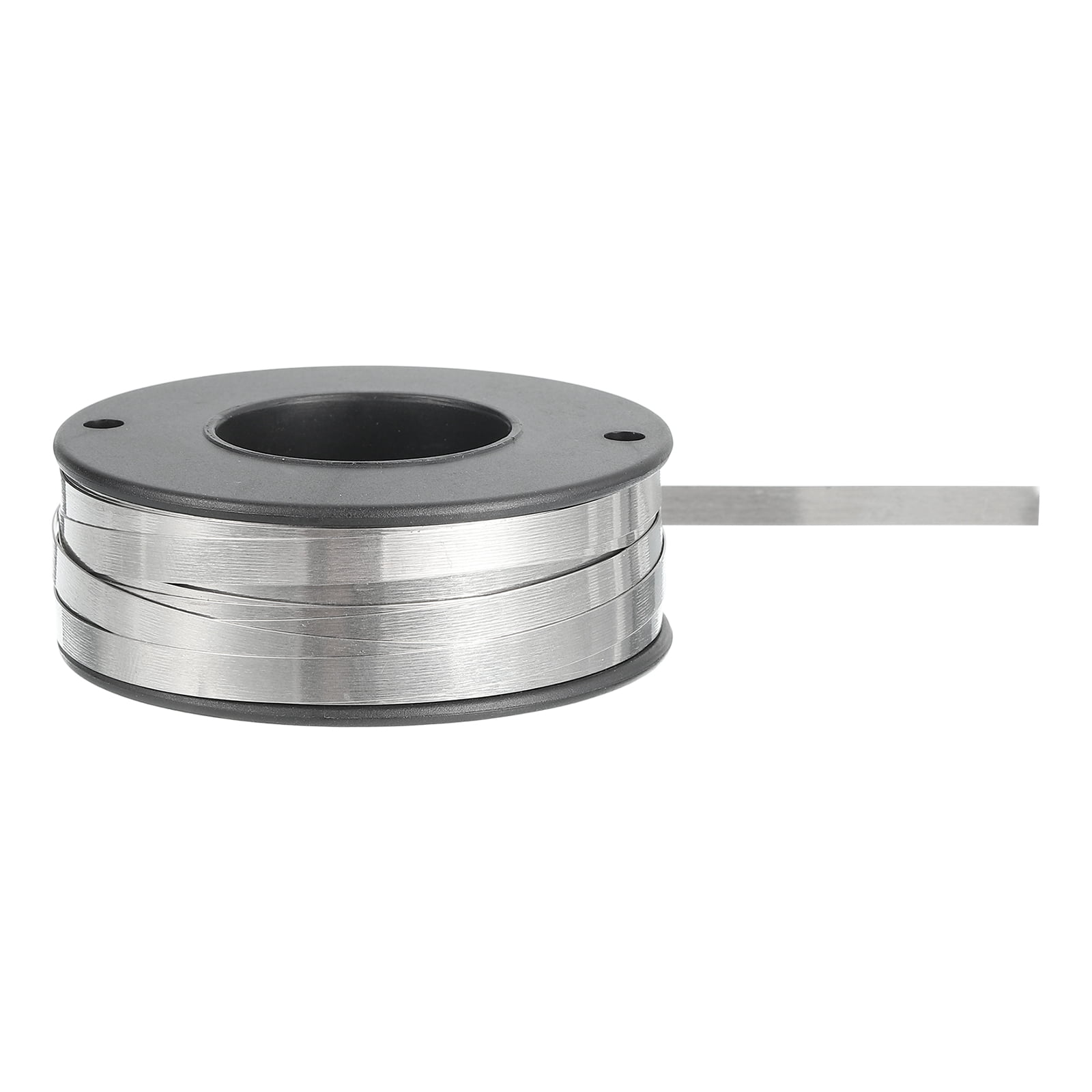 Uxcell Nichrome Flat Heater Wire 49ft(15m)x0.2mmx4mm High Temp Wire for Heating Elements, DIY Crafts, Black and Silver
