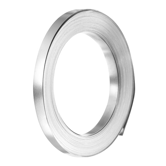 Uxcell Nickel Strip 0.15x6mm 32.8ft Nickel Plated Steel Strip for Lithium Battery Packs