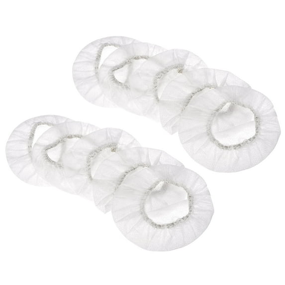 Uxcell Non-Woven Fabric Headphone Ear Cover for Most On-Ear Headphones with 5-6cm Dia White 100 Pairs