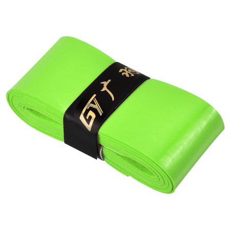 Uxcell NonSlip PU Overgrip Racket Grip Tape for Tennis Badminton, Green 3 Pack