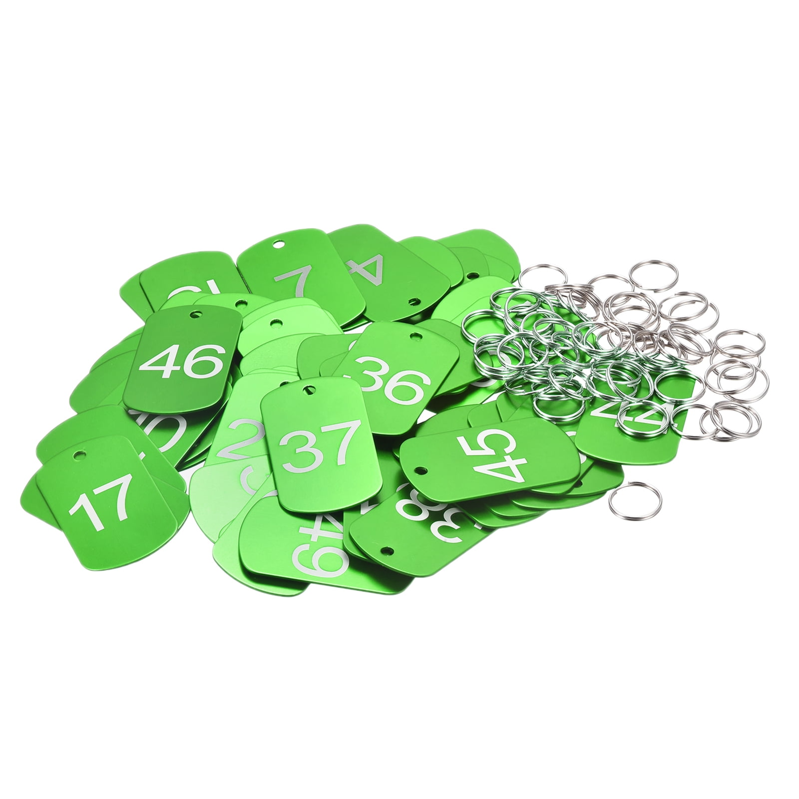 Aluminum key tags on sale