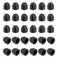 thumbnail image 1 of Uxcell Nut Protection Cap, 50Pcs M3x6x9mm - Plastic Hexagonal Screw Protection Cap, Dome Acorn Hex Head Bolt Covers (Black), 1 of 7
