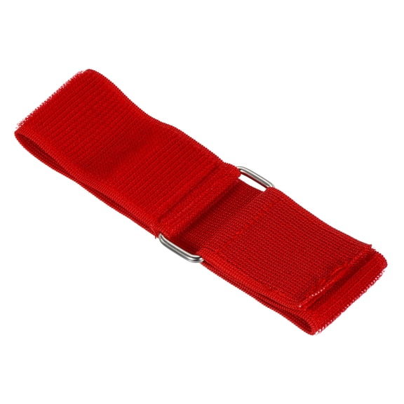 Uxcell Nylon 3 Legged Race Band Elastic Tie Outdoor Carnival Party Game, Red