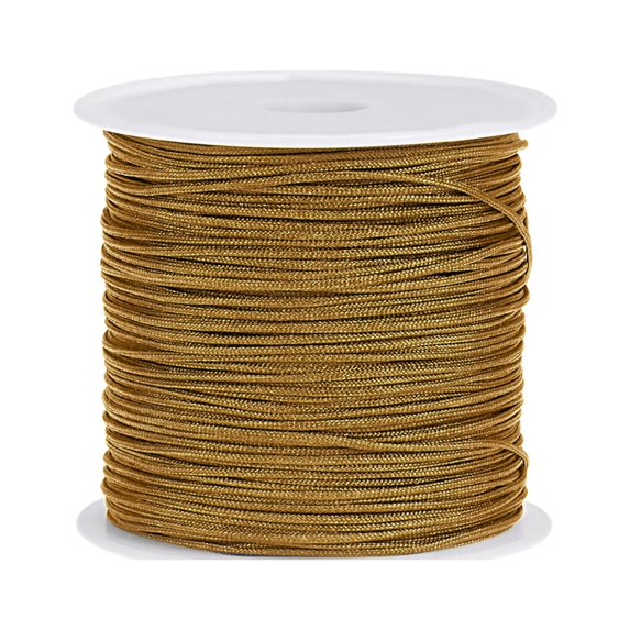 Uxcell Nylon Cord DIY Making Satin String Craft Wire with Plastic Spool ...