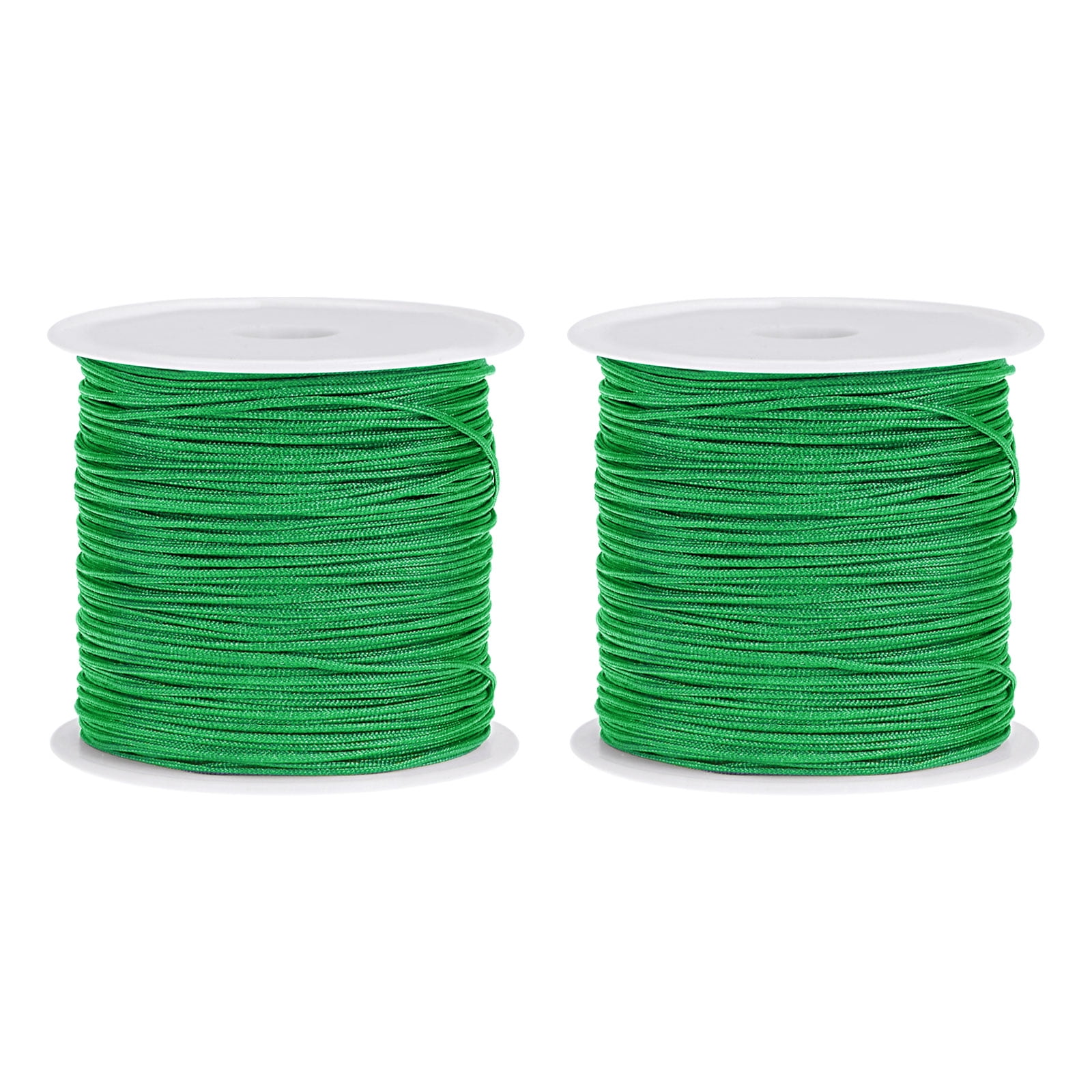 Uxcell Nylon Cord DIY Making Satin String Craft Wire with Plastic