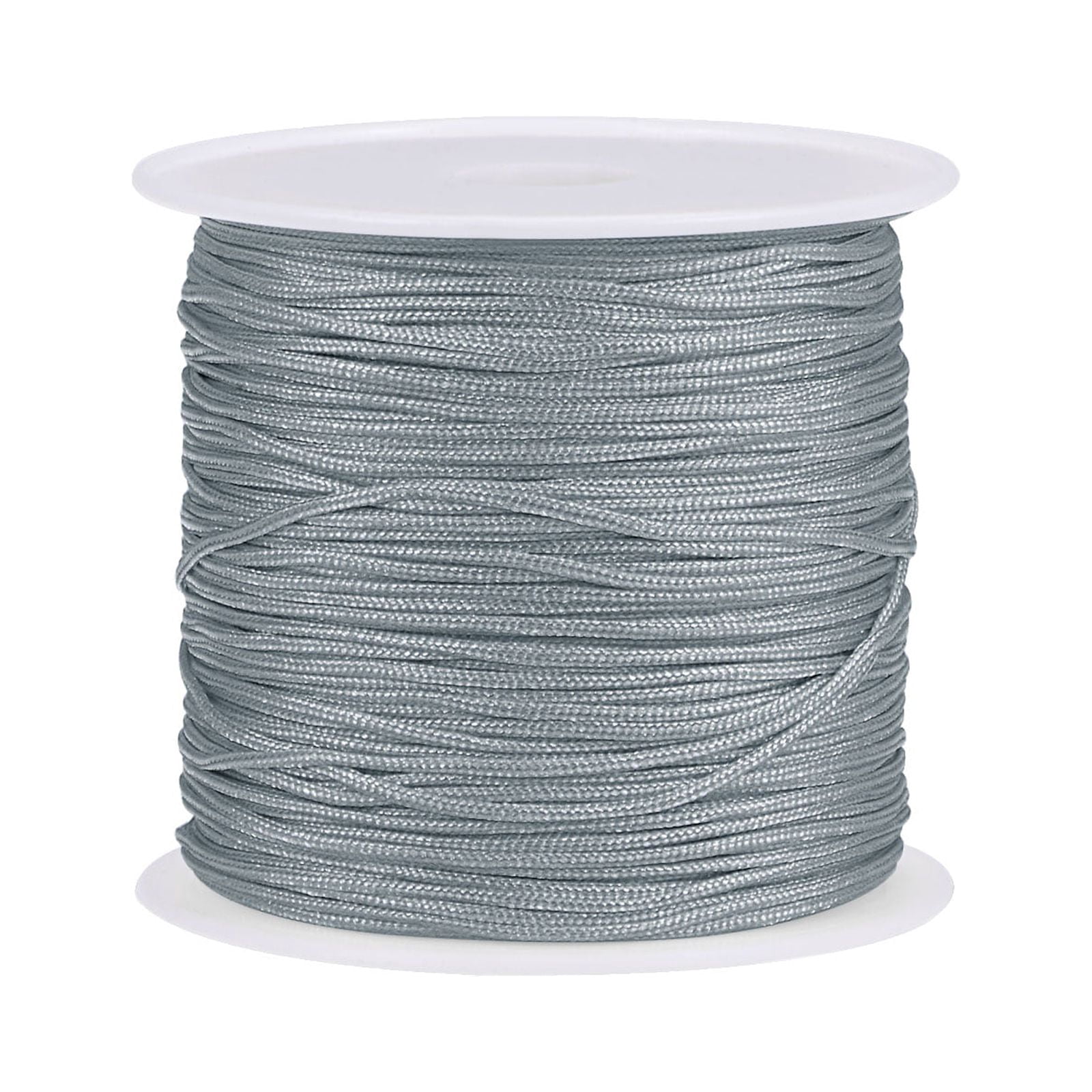 Uxcell Nylon Cord DIY Making Satin String Craft Wire with Plastic Spool ...