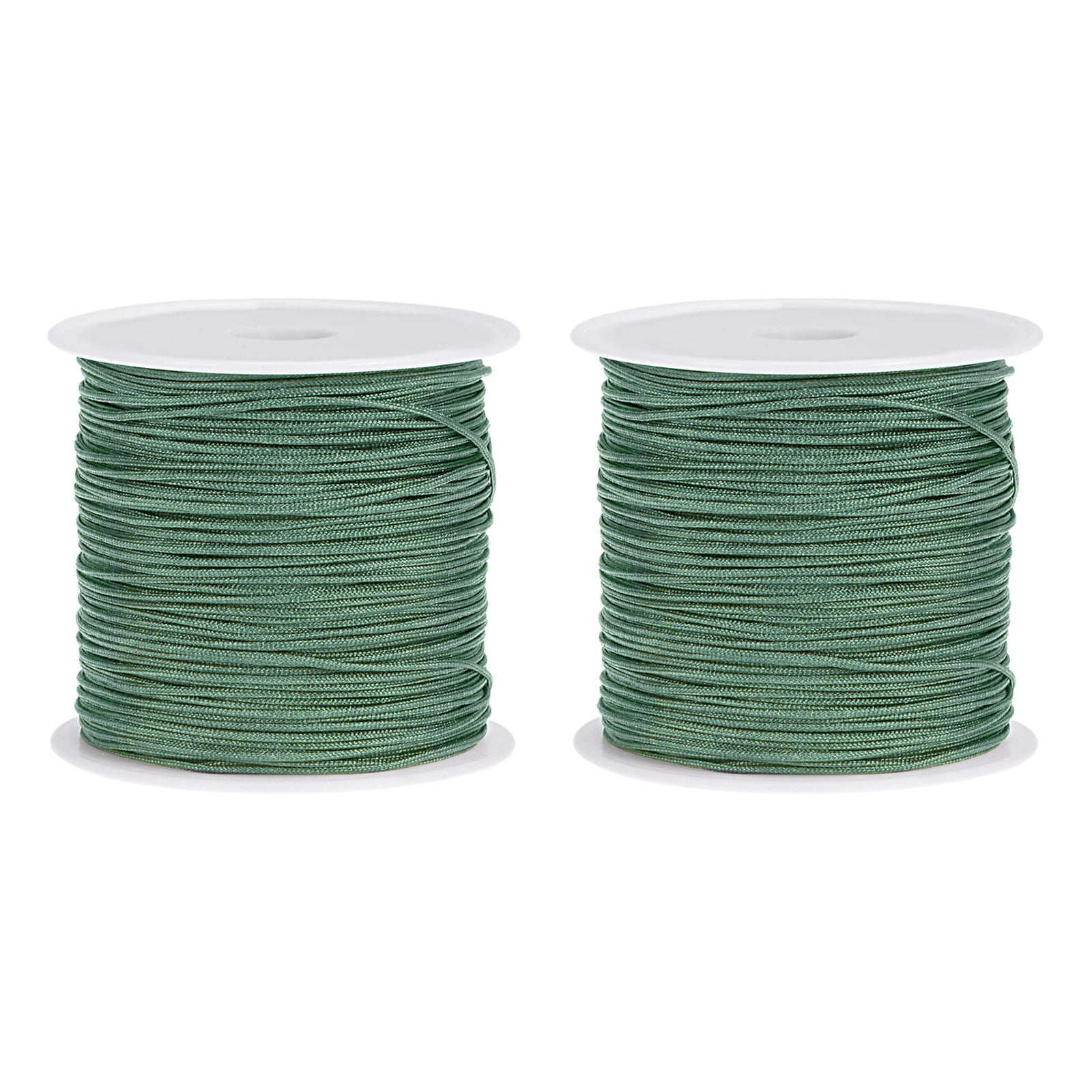 Uxcell Nylon Cord DIY Making Satin String Craft Wire with Plastic