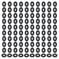 thumbnail image 1 of Uxcell Nylon Flat Washers Plastic Sealing Flat Round Washer Spacer Gaskets for Plumbing Faucet Hose Black M4x10x1mm 120Pcs, 1 of 7