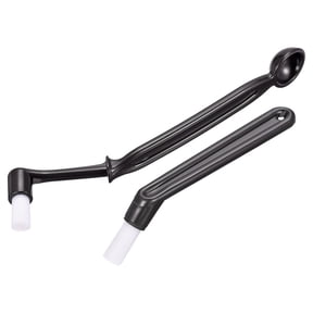 Uxcell Nylon Head Washable Spoon Dusting Cleaning Tools Coffee Machine Brush Kit