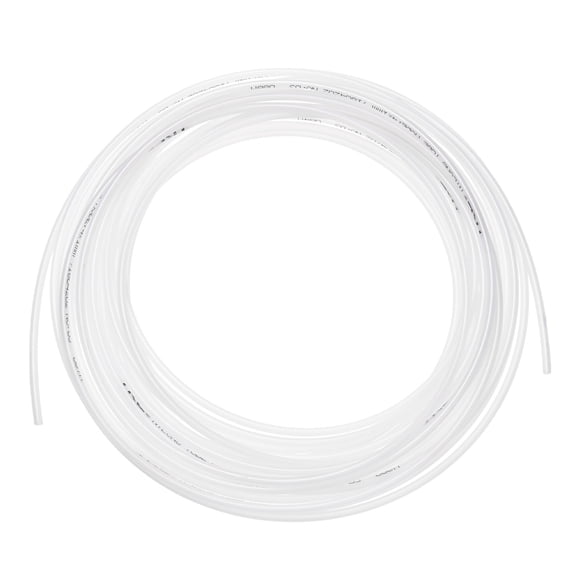 Uxcell Nylon Line Hose Tube, 0.08"(2mm) ID x 0.16"(4mm) OD PA6 Pneumatic Air Line Tubing for Fluid Transfer [10M/33FT, Translucent]