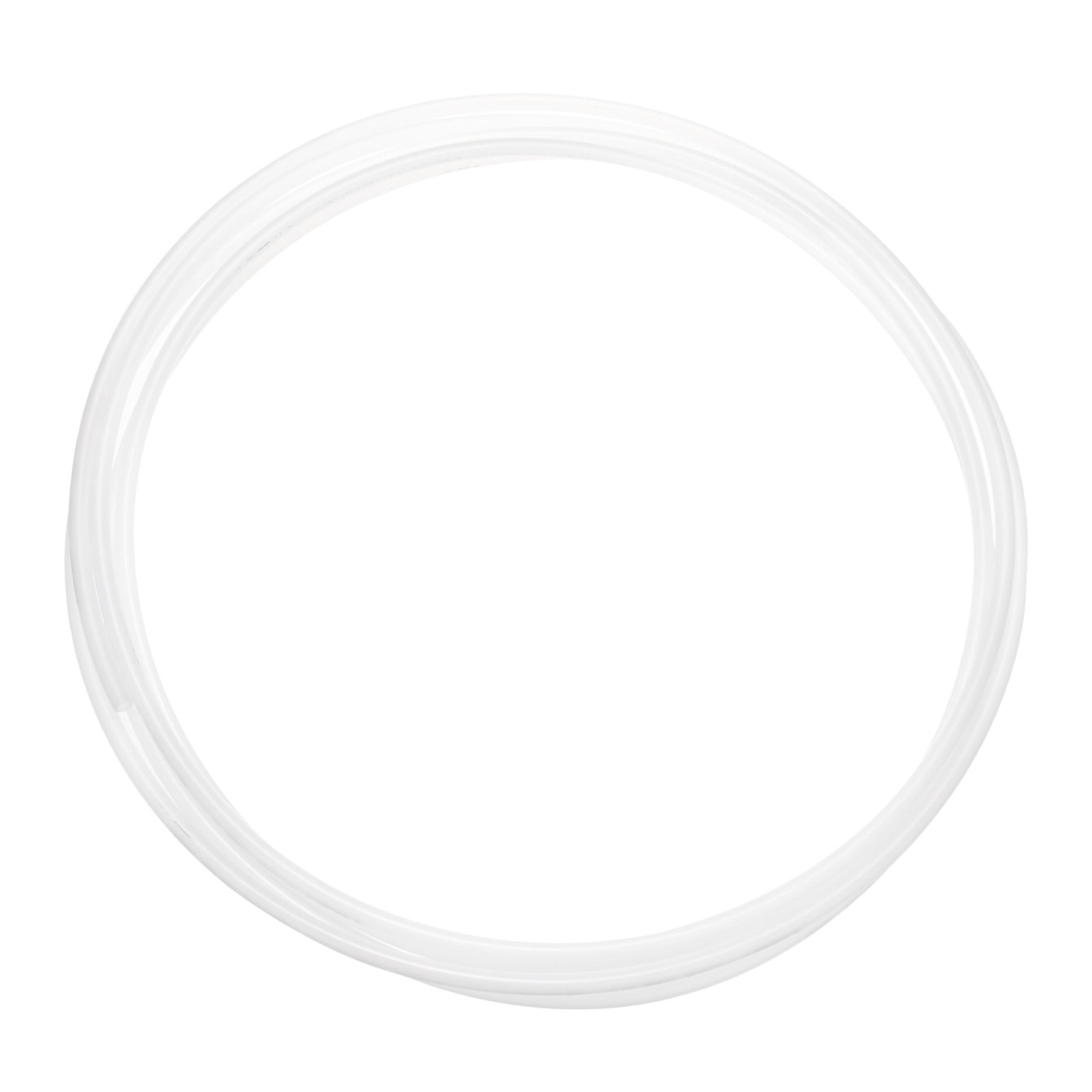 Uxcell Nylon Line Hose Tube, 0.24"(6mm) ID x 0.31"(8mm) OD PA6 Pneumatic Air Line Tubing for Fluid Transfer [5M/16FT, Translucent]