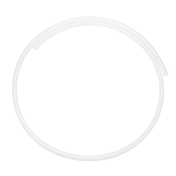 Uxcell Nylon Line Hose Tube, 0.37"(9.52mm) ID x 0.5"(12.7mm) OD PA6 Pneumatic Air Line Tubing for Fluid Transfer/Trailer Air Brake, Polyamide Water Fuel Pipe [1.5M/5FT, Translucent]