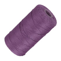 Uxcell Nylon String Cord 1.5mm x 218 Yards Macrame Rope Braided Thread Twine for Jewelry Making, Dark Purple