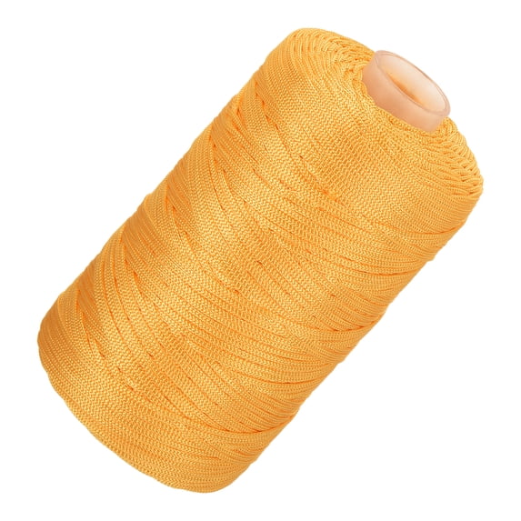 Uxcell Nylon String Cord 2.5mm x 218 Yards Rope Braided Thread Beading ...