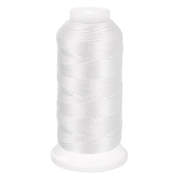 Uxcell Nylon Thread for Lab 240m (787 Ft), 15-Ply Nylon String Cord Twine, String Line Sewing Thread for Physics Experiment Gardening, White