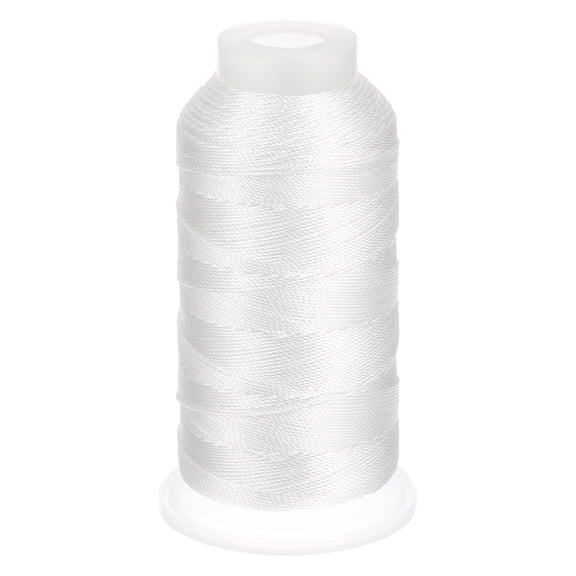 Uxcell Nylon Thread for Lab 270m (886 Ft), 12-Ply Nylon String Cord Twine, String Line Sewing Thread for Physics Experiment Gardening, White