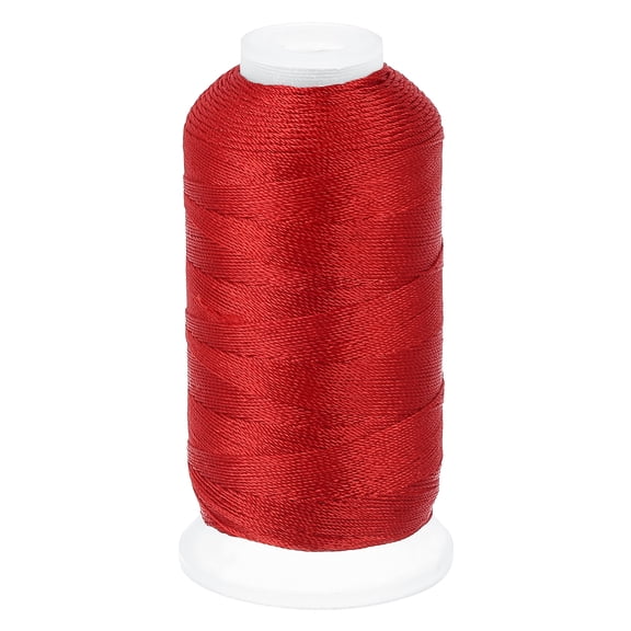 Uxcell Nylon Thread for Lab 274m (899 Ft), 9-Ply Nylon String Cord Twine, String Line Sewing Thread for Physics Experiment Gardening, Red