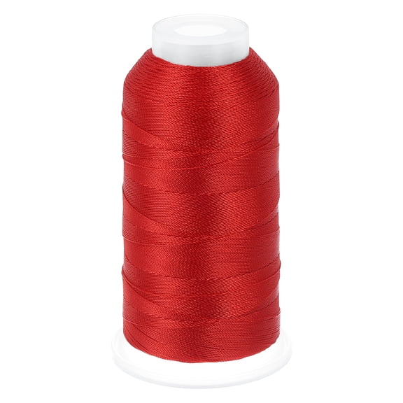 Uxcell Nylon Thread for Lab 439m (1440 Ft), 6-Ply Nylon String Cord Twine, String Line Sewing Thread for Physics Experiment Gardening, Red